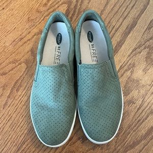 Dr. Scholl’s Olive Green Slip-on Shoes